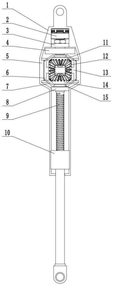 一種基于差速傳動的可調(diào)慣容器及控制方法