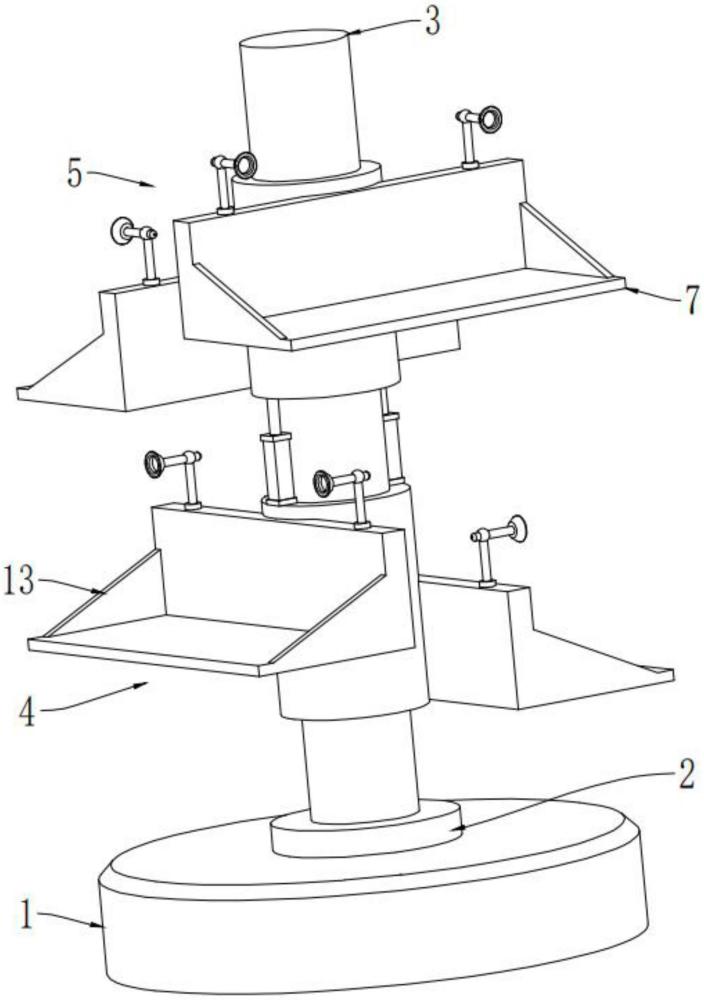 一種家居定制用縮小型家具可旋轉(zhuǎn)展示臺(tái)的制作方法