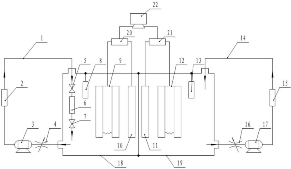 一種井下復(fù)合合金防垢器室內(nèi)動(dòng)態(tài)模擬試驗(yàn)裝置和方法與流程