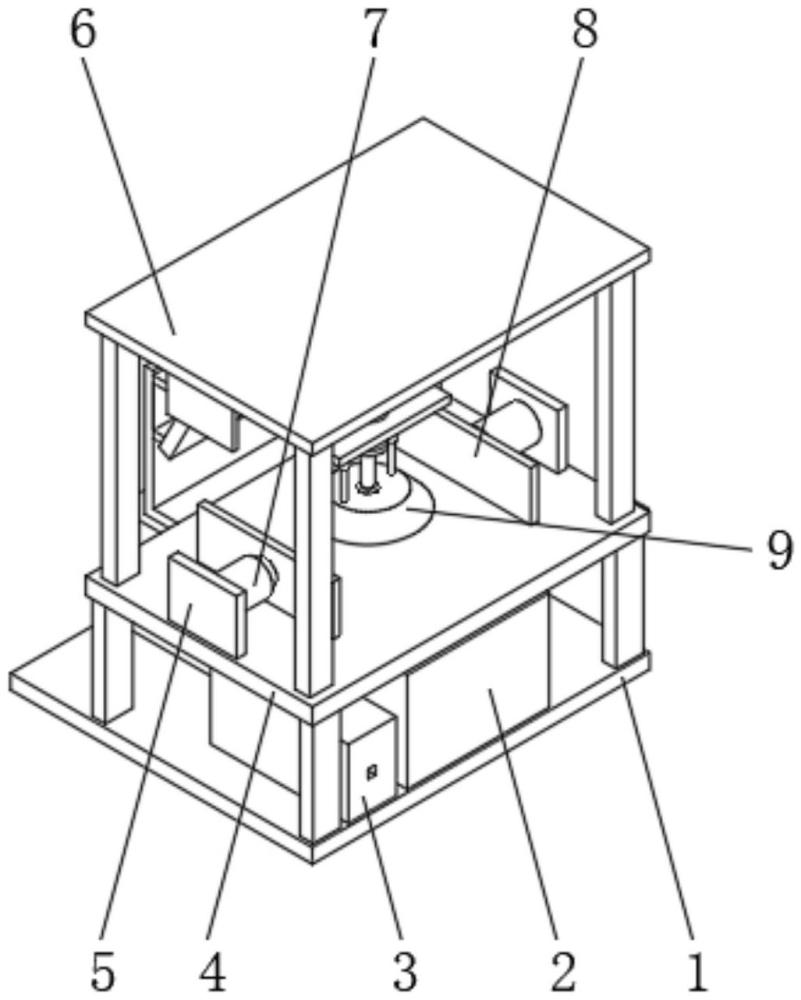 一種打孔精確度高的建筑工程用板材打孔裝置的制作方法