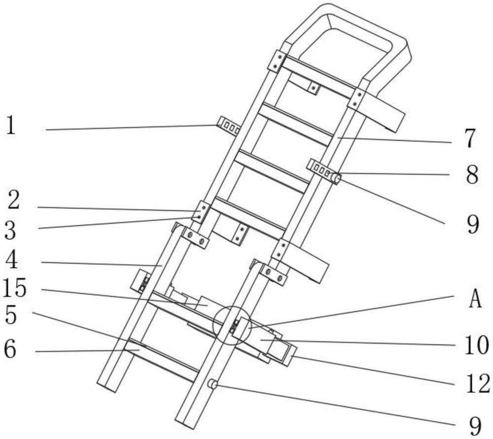 一種房車用固定梯的制作方法