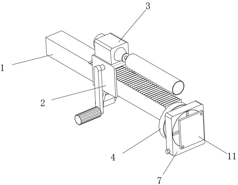 一種建筑保溫外墻精準打孔裝置的制作方法