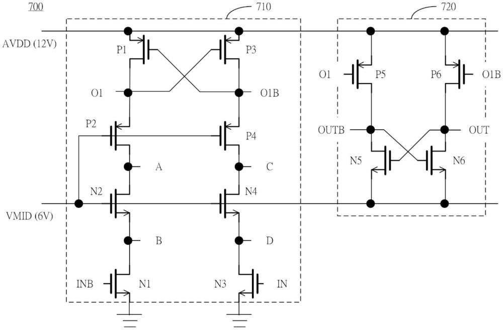 包含電壓位準(zhǔn)轉(zhuǎn)換器的液晶顯示屏幕的制作方法