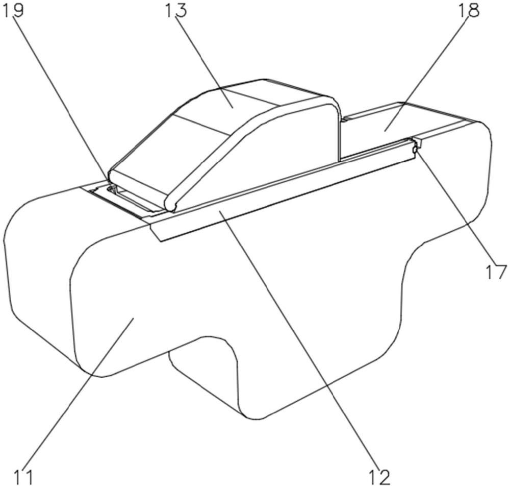 一種試制展車扶手箱滑軌機(jī)構(gòu)結(jié)構(gòu)的制作方法