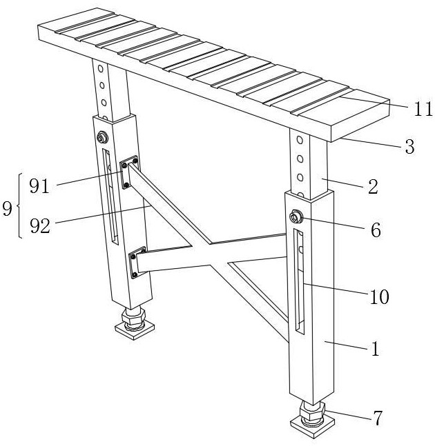 一種具有可調節(jié)結構梁加固模具的制作方法