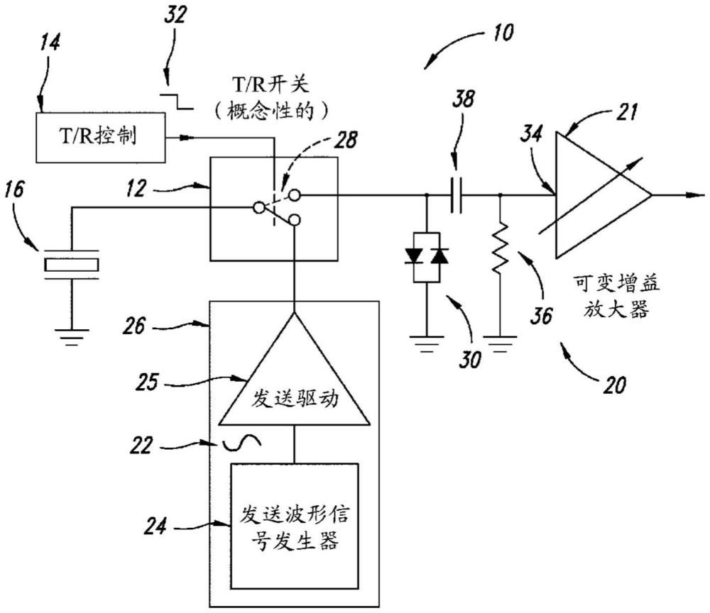 具有低失真和并發(fā)接收的超聲發(fā)射器的制作方法