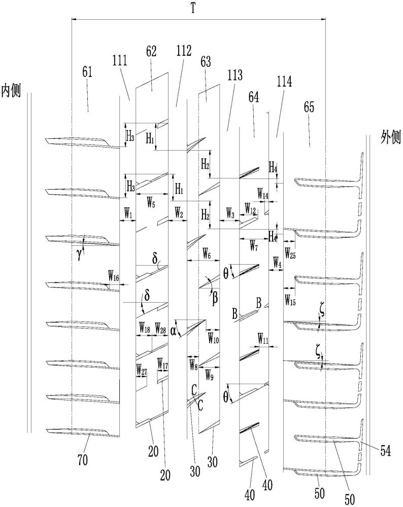 花紋結(jié)構(gòu)及子午線輪胎的制作方法