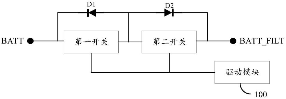 一種故障保護(hù)電路、車載功放裝置及車輛的制作方法