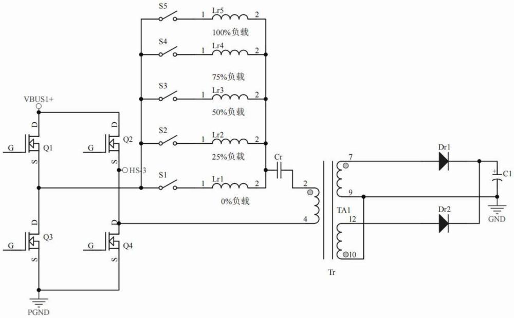 一種可配置諧振電感的LLC拓?fù)浣Y(jié)構(gòu)的電源裝置和方法與流程