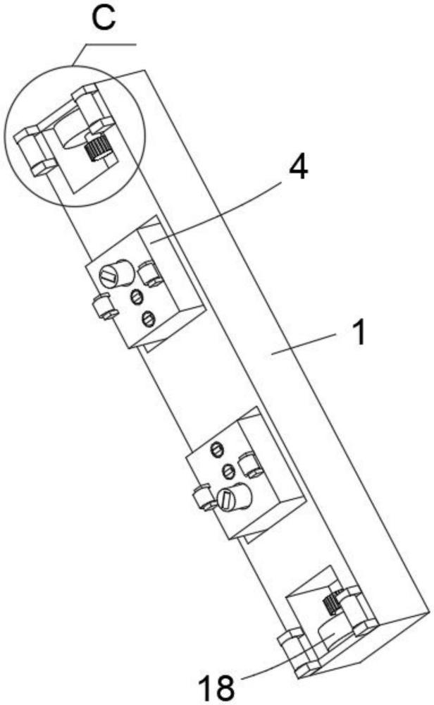 一種土建工程用墻體平整度檢測裝置的制作方法