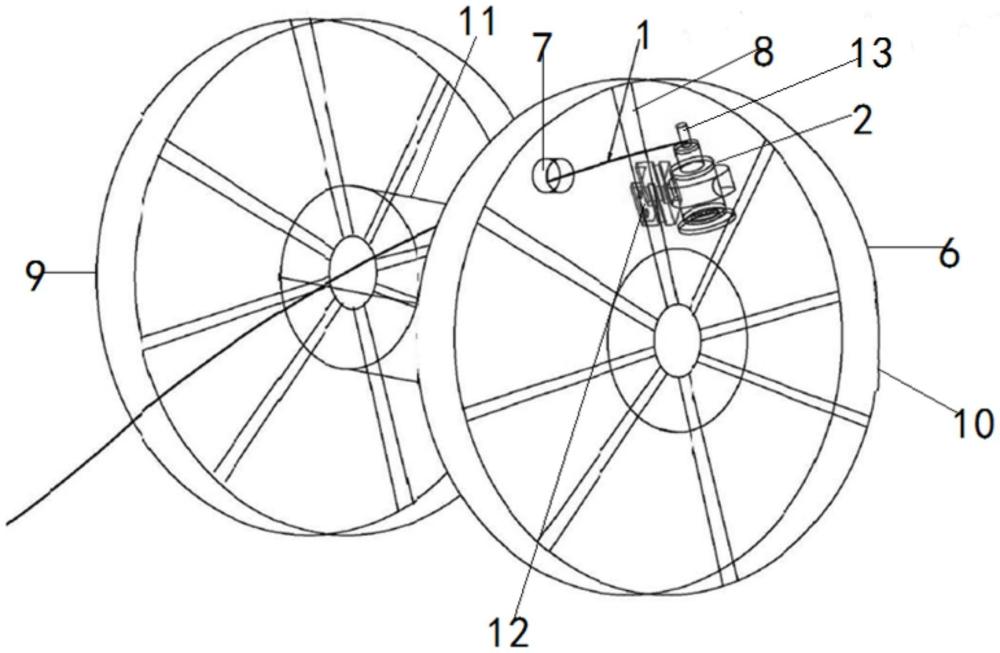 一種電纜換盤用裝置的制作方法