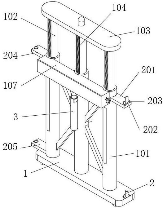 一種建筑施工用柵欄的制作方法