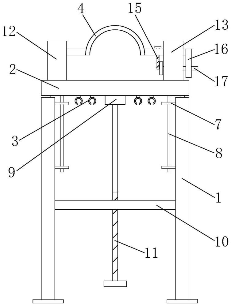 一種破碎除塵器水利用管線組件的制作方法