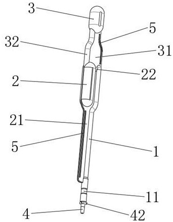 一種定量吸管的制作方法