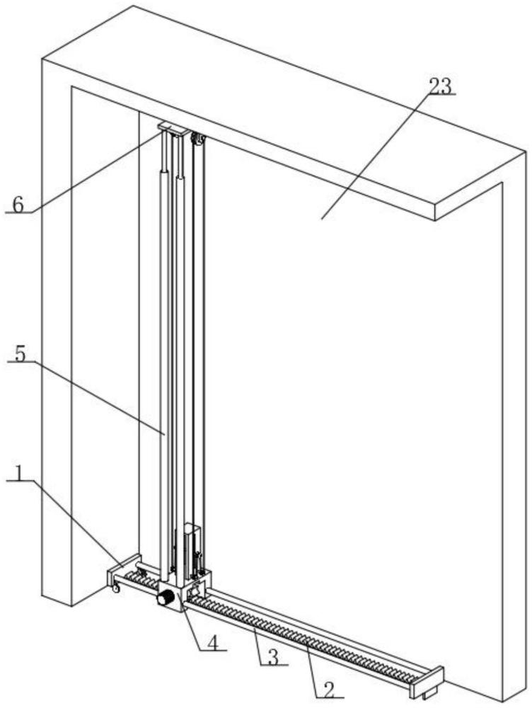 一種建筑加工用墻面拉毛裝置的制作方法