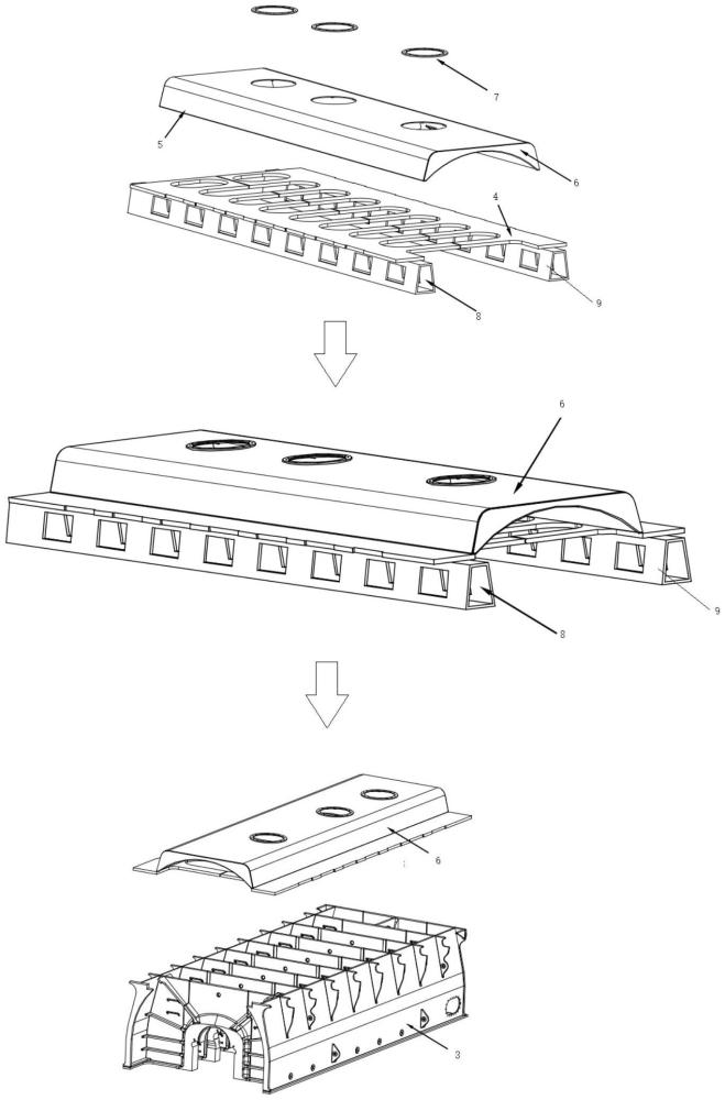 船用發(fā)動機機座裝配方法及發(fā)動機機座、發(fā)動機與流程