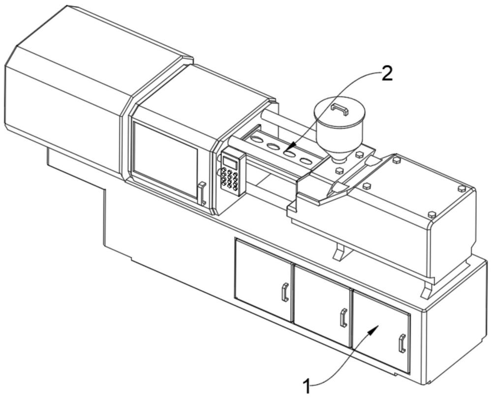 一種塑料注射成型機的制作方法