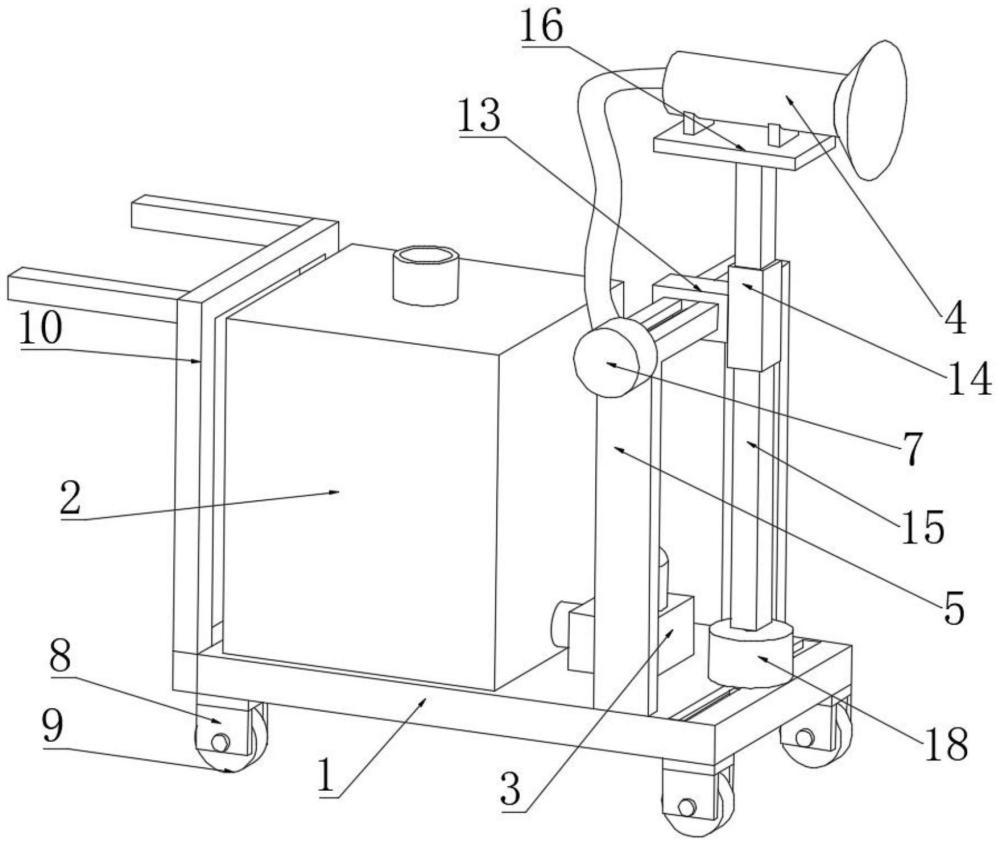 一種房建裝修噴漆裝置的制作方法