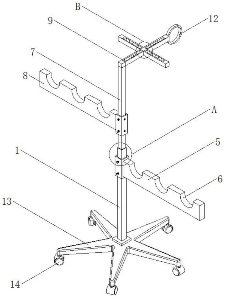 一種泌尿外科護理用輔助托架的制作方法