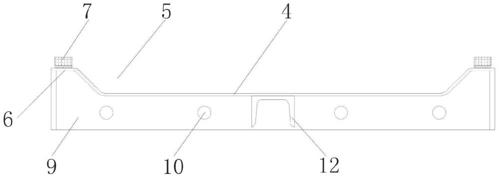 濕接縫止?jié){模板組件及拼接縫止?jié){結構的制作方法