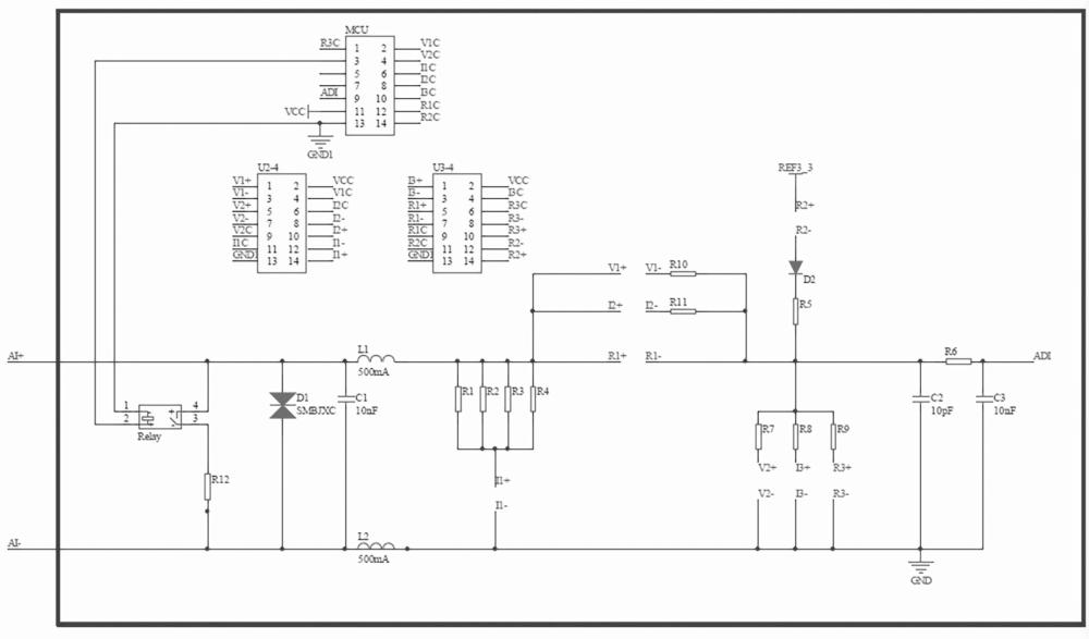 一種空調(diào)制冷機組用的外部傳感器智能識別接收電路的制作方法