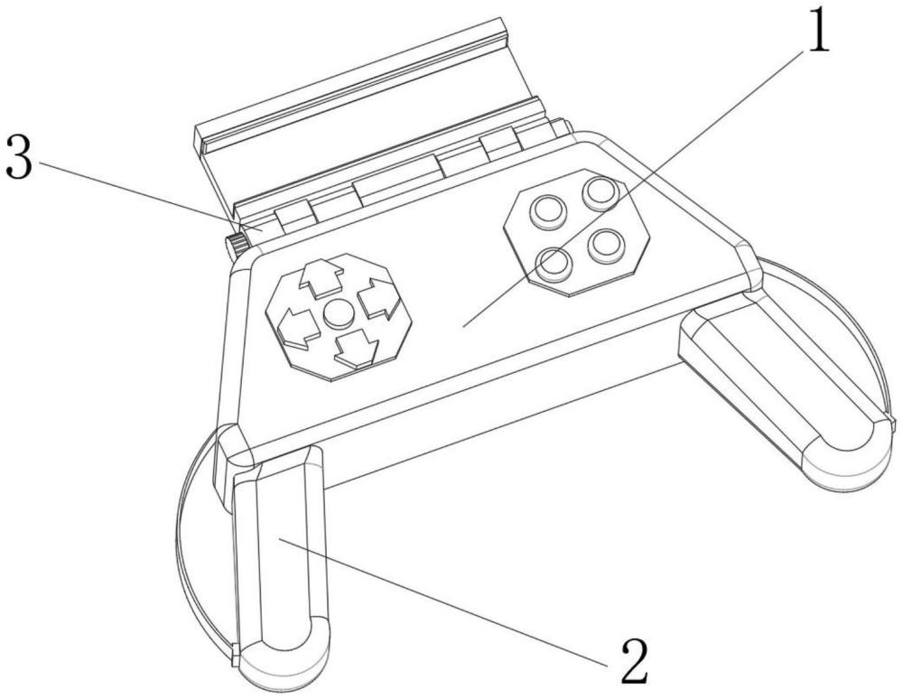 一種具有支撐結(jié)構(gòu)的游戲手柄的制作方法