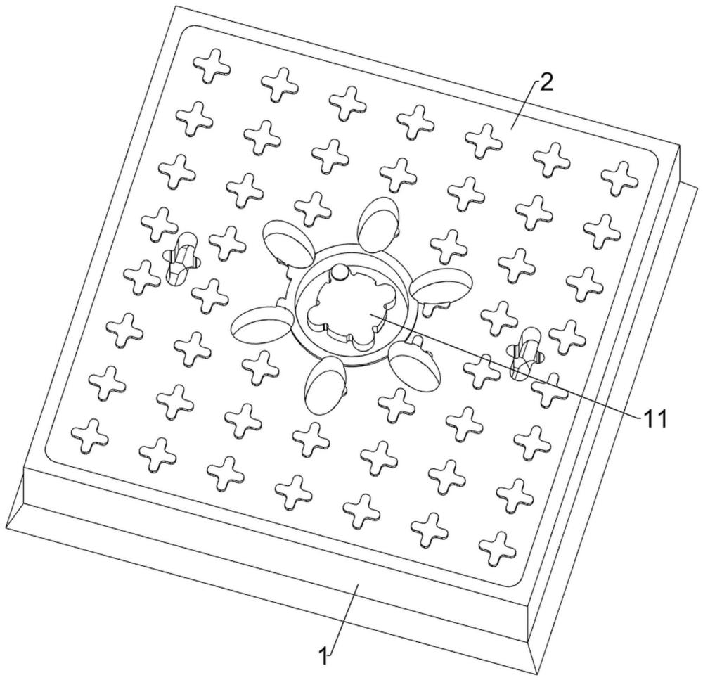 一種具有防堵塞功能的井蓋的制作方法