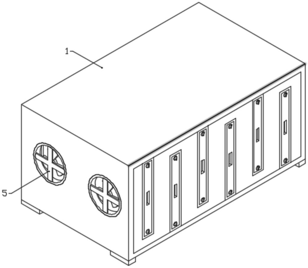 一種刀片服務(wù)器散熱結(jié)構(gòu)的制作方法