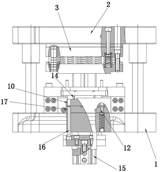 一種飛機(jī)剎車盤(pán)用鋼夾沖孔模具及方法與流程