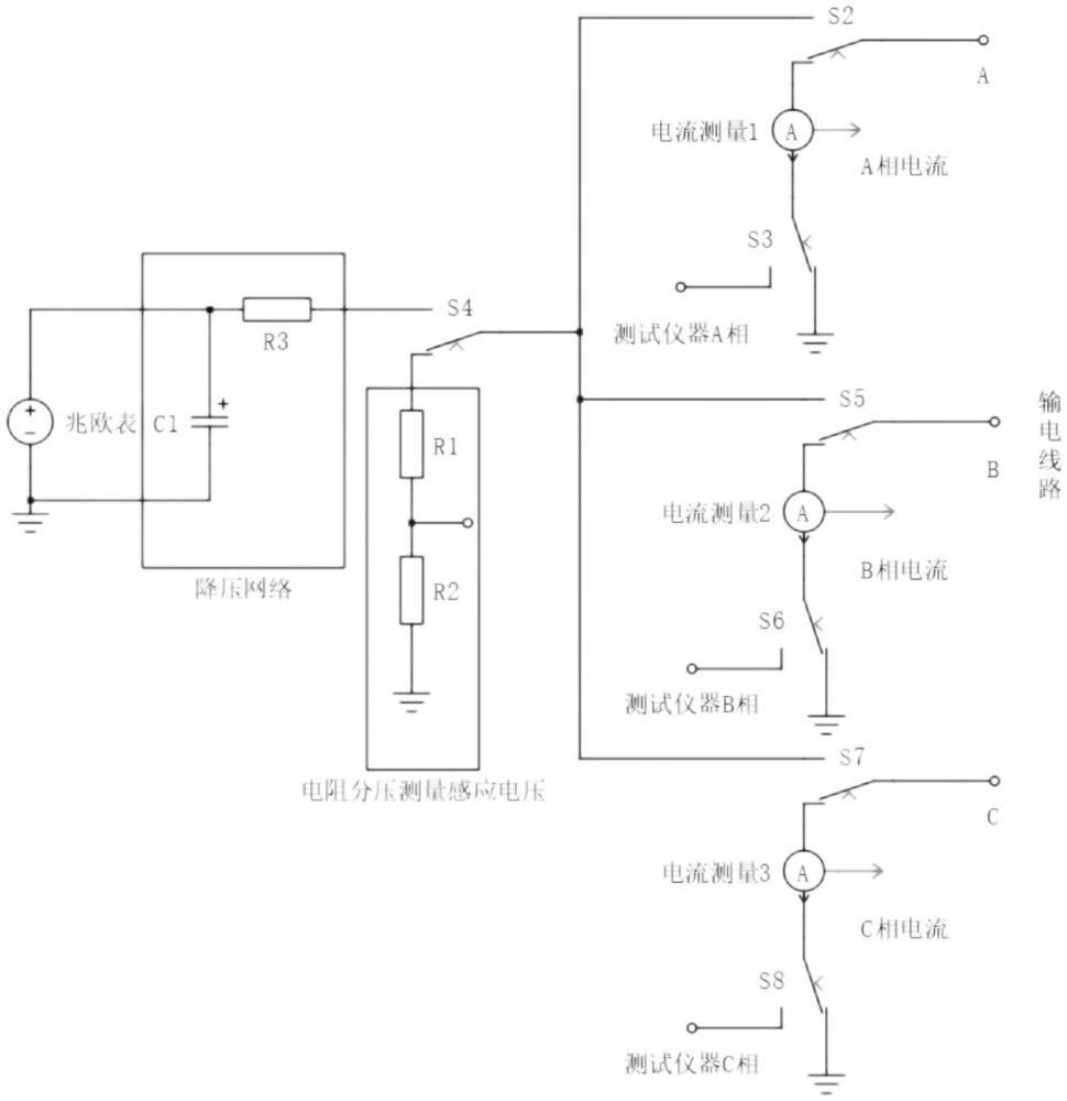 一種非接觸式高壓線路參數(shù)測試裝置的制作方法