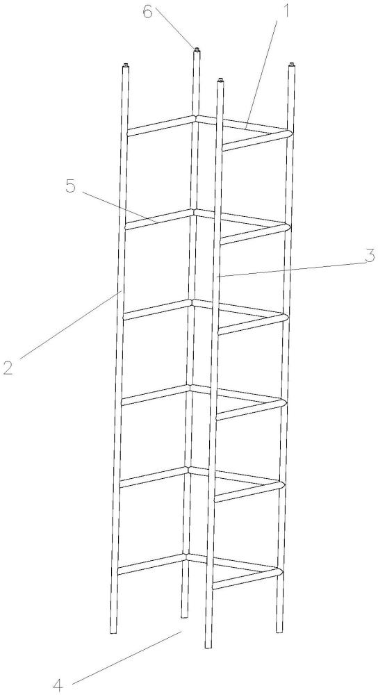 大樹養(yǎng)護(hù)用登高梯的制作方法