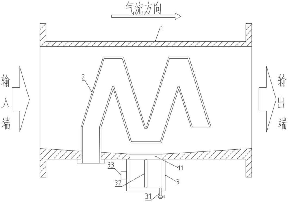 一種用于實(shí)驗(yàn)室排風(fēng)廢氣冷凝收集裝置的制作方法