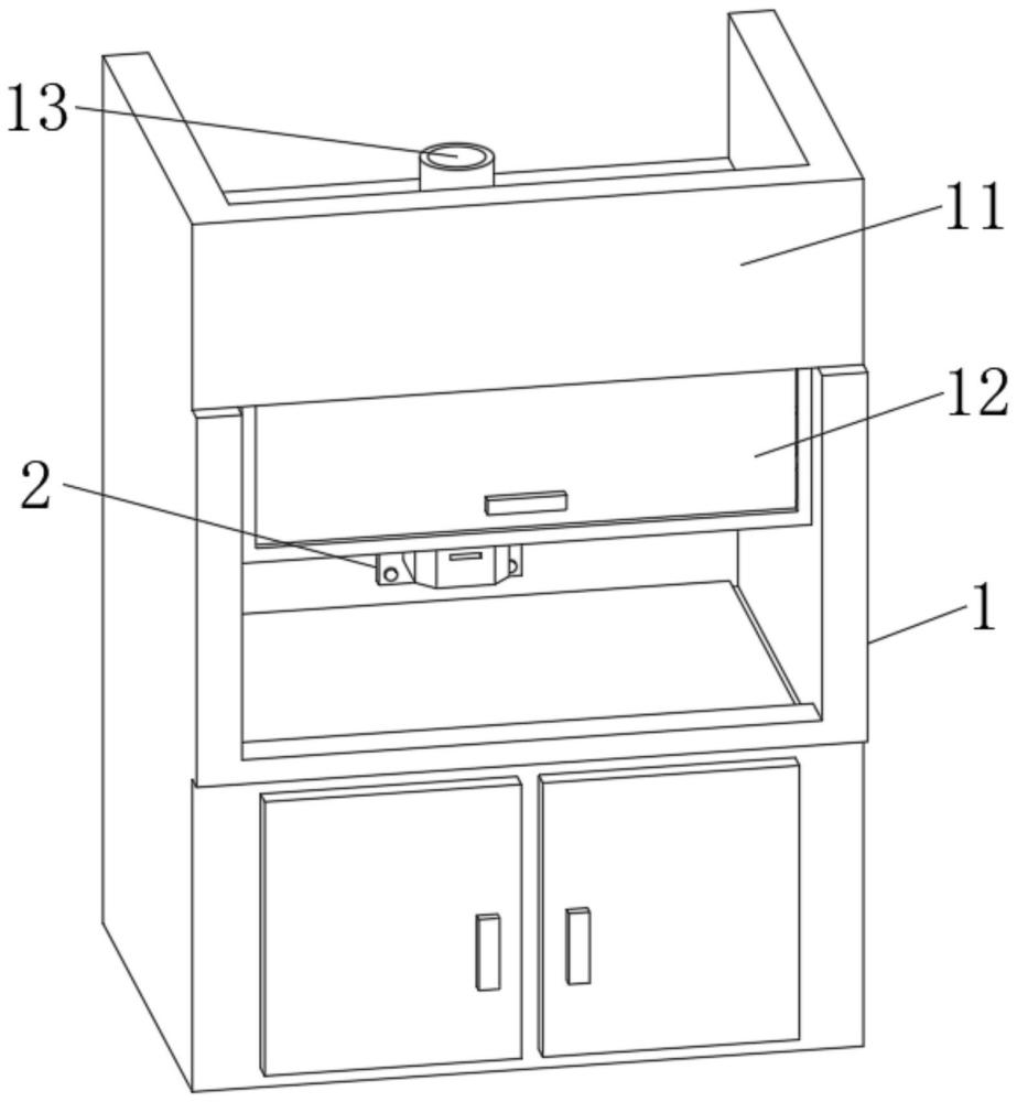 一種具有過濾機(jī)構(gòu)的通風(fēng)柜的制作方法