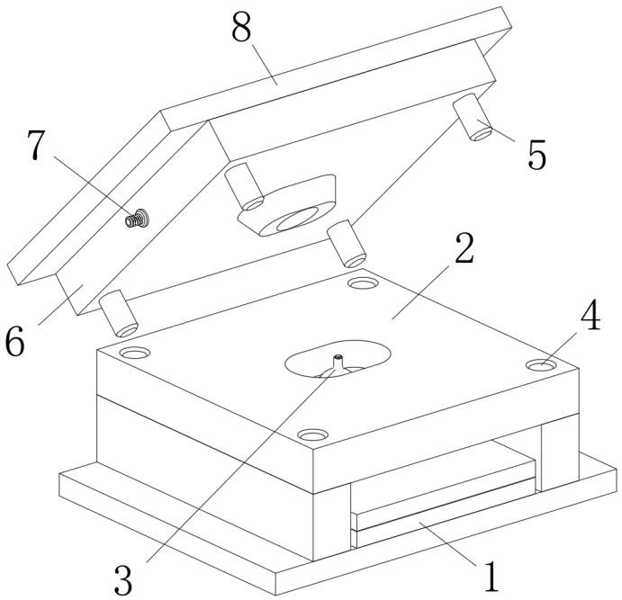 一種多通道多色注塑模具的制作方法