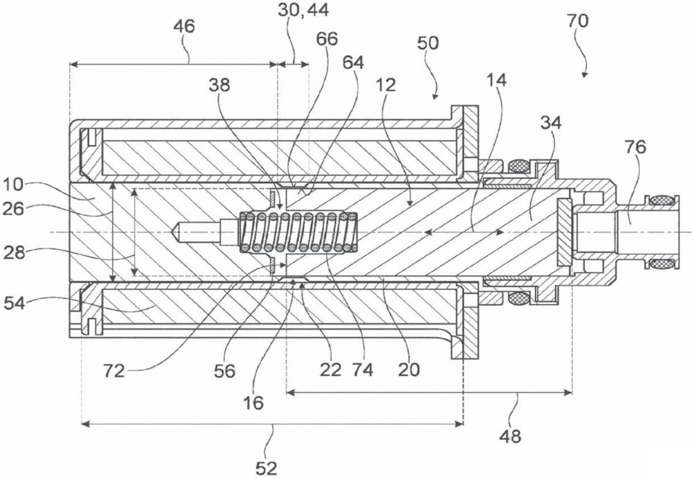 磁致動器裝置、用于氫氣應(yīng)用的磁致動器和制造方法與流程