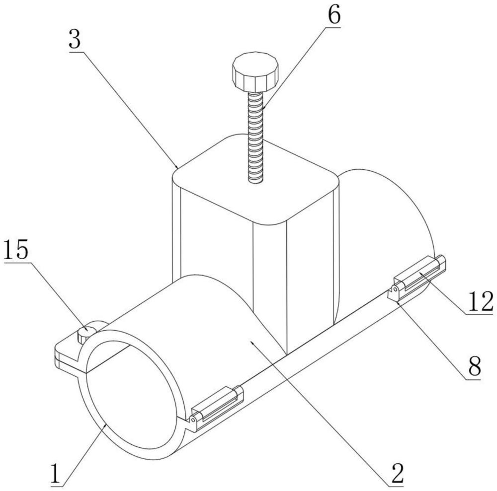 一種醫(yī)用胸管夾