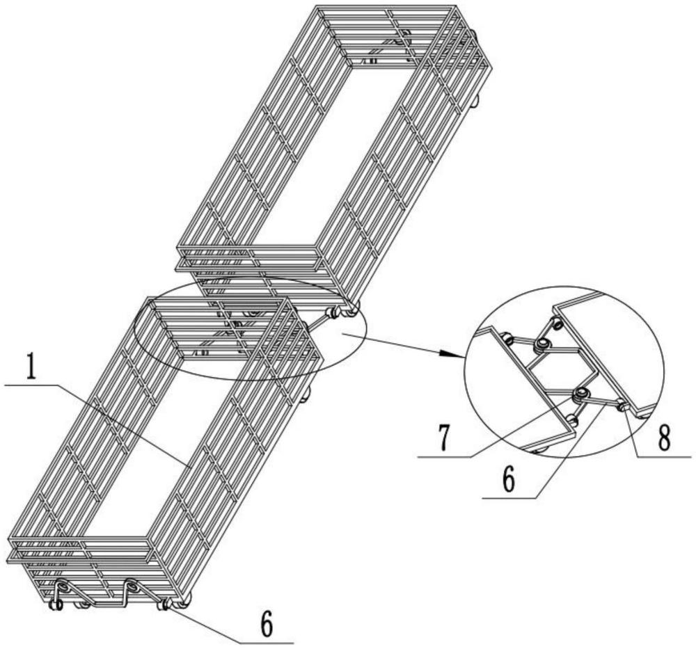 一種具有輔助導(dǎo)向功能的行走設(shè)備用聯(lián)動(dòng)機(jī)構(gòu)的制作方法