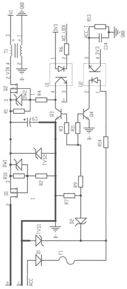 一種電源保護(hù)電路及車(chē)載制動(dòng)執(zhí)行器的制作方法