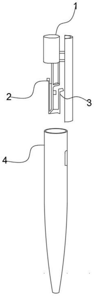 一種撳動(dòng)出芯的筆的機(jī)械結(jié)構(gòu)的制作方法