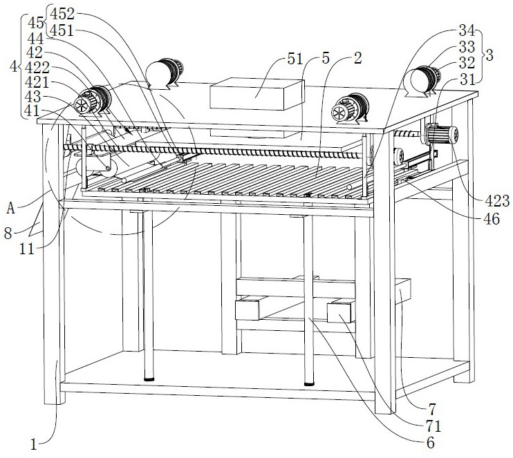 一種漁網(wǎng)自動(dòng)折疊機(jī)的制作方法