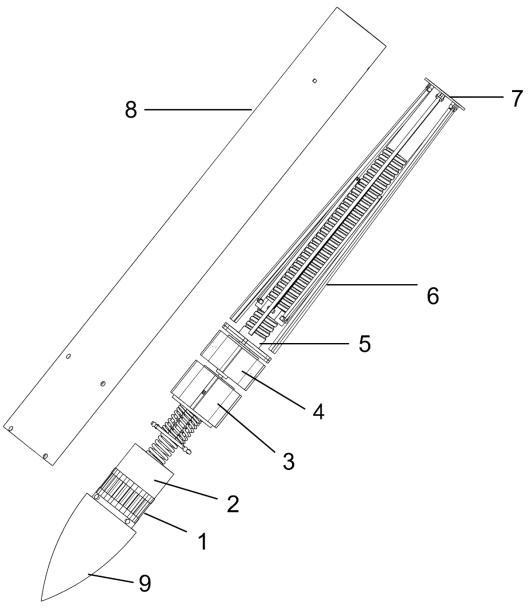 用于星球次表層侵徹探測(cè)的小型穿透器