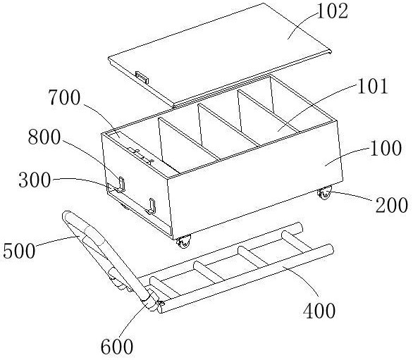 一種氣象信息中心用機(jī)房運(yùn)維檢修裝置的制作方法