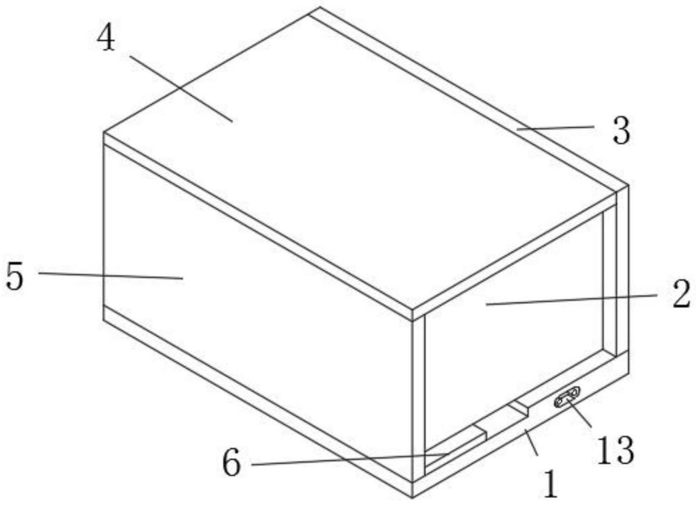 免磁鐵翻蓋包裝盒的制作方法