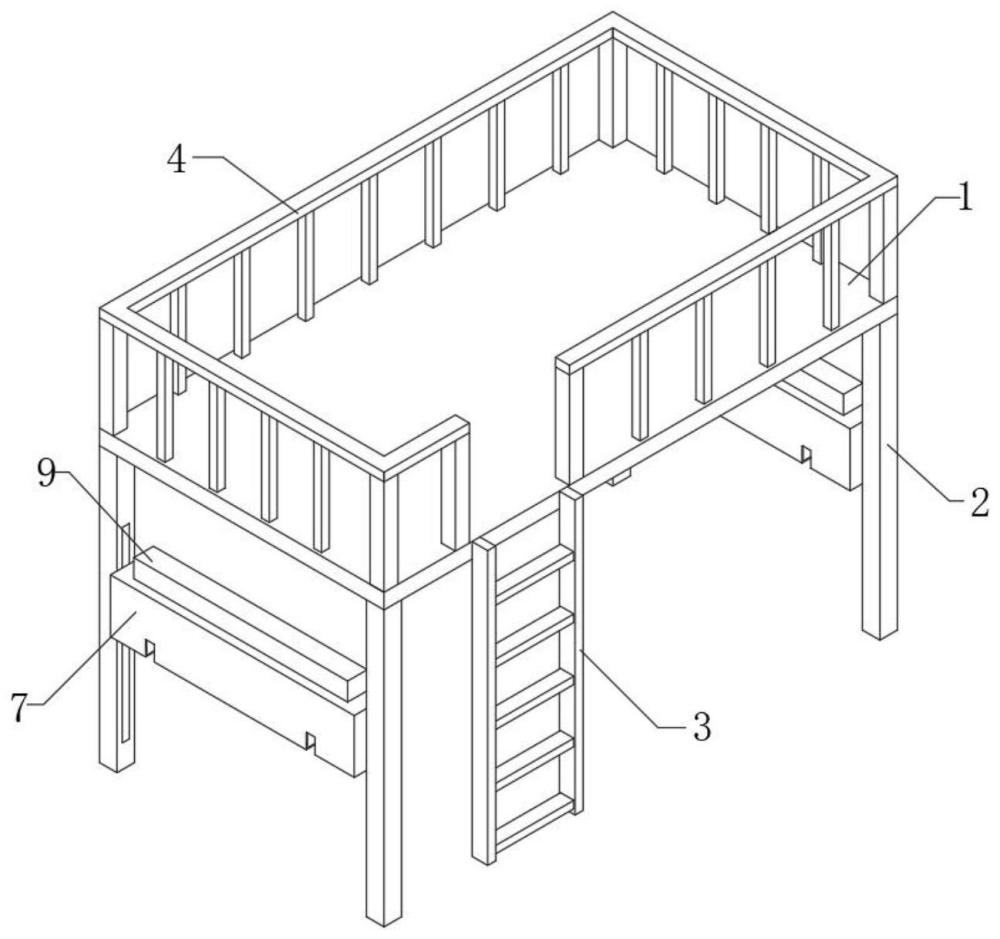 一種房建搭載架的制作方法