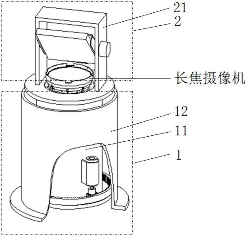 一種小型化的長焦攝像機(jī)電動云臺的制作方法