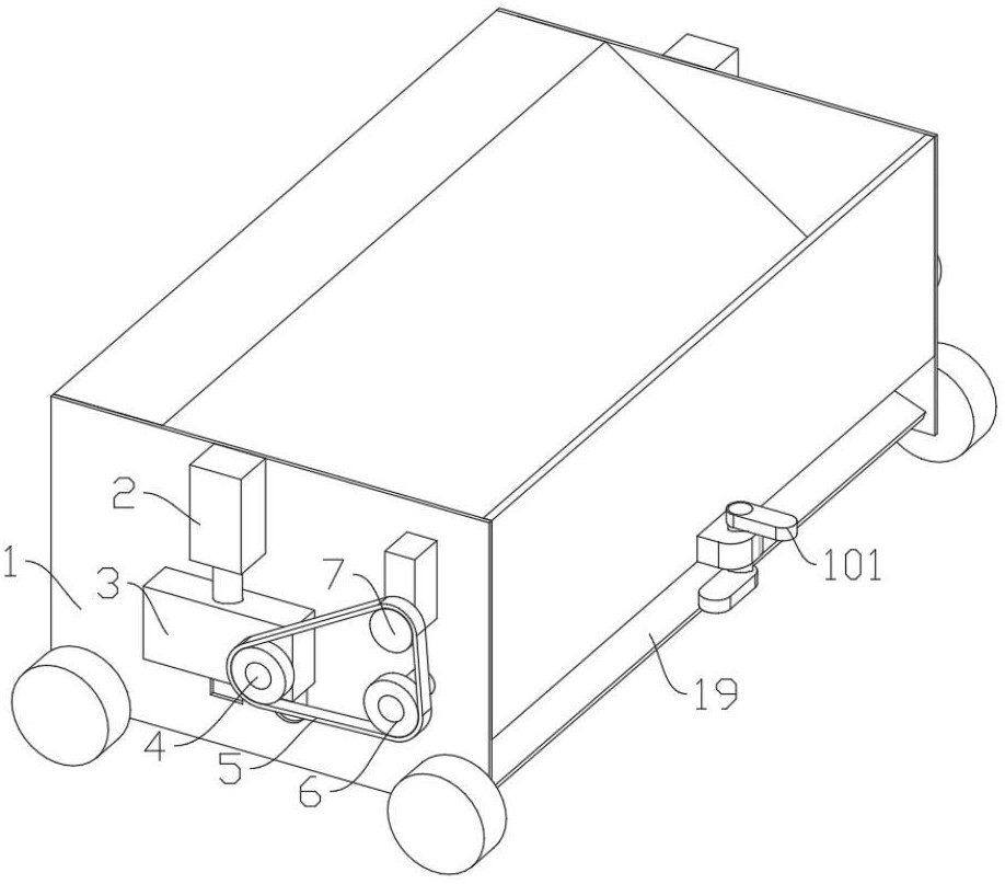 一種建筑施工混凝土卸料裝置的制作方法