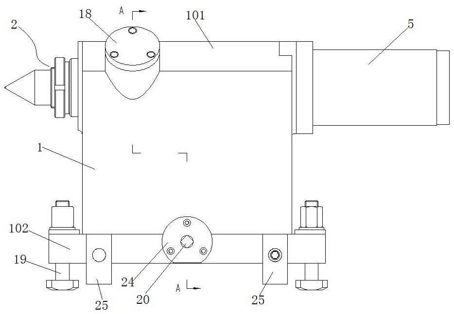 一種機床液壓尾座的制作方法