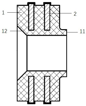 一種高速動車用油壓減振器減振墊的制作方法