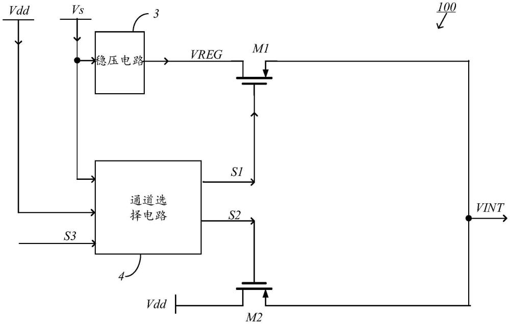 供電電路的制作方法