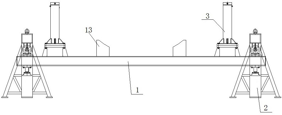 掘進(jìn)機(jī)主機(jī)姿態(tài)調(diào)整平臺(tái)及方法與流程